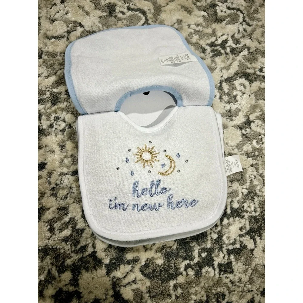 Neat Solutions 4 Pk of Little Boy Bibs Size‎ 3 mo+ Thank Heaven For Little Boys